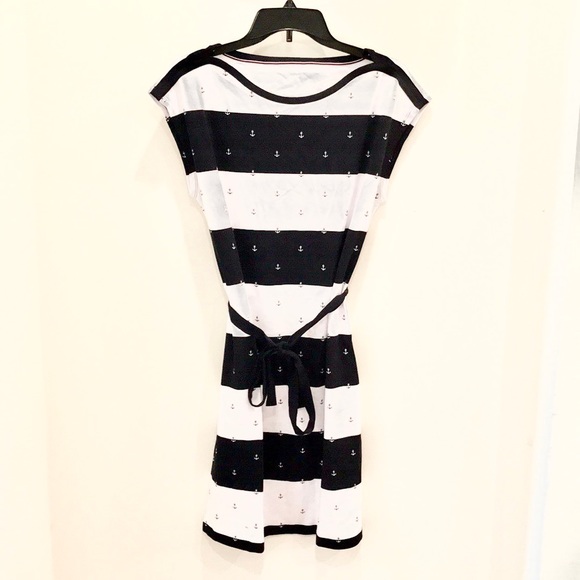 Dresses & Skirts - Striped Anchor Dress with Tie